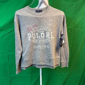 Polo by Ralph Lauren Gray Sweatshirt